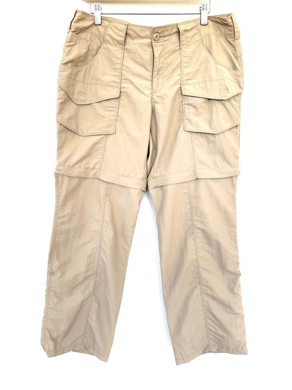 Eddie Bauer Beige Convertible Cargo Pants, hiking & outdoor adventures